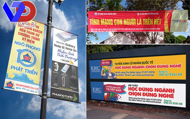 Banner quảng cáo ngoài trời có những loại nào?