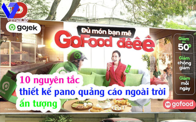 Thiết kế pano quảng cáo