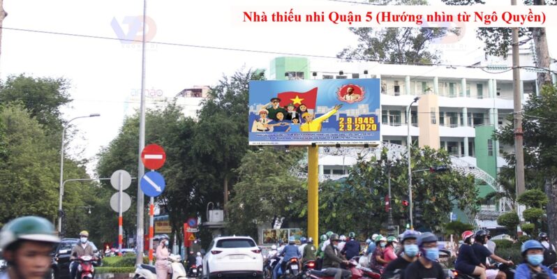 Bảng quảng cáo tại Hồng Bàng - Ngô Quyền