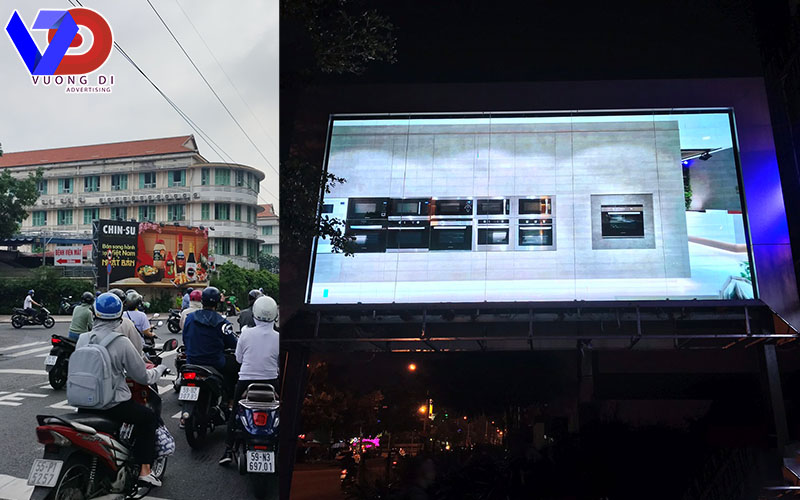 Báo giản pano quảng cáo ngoài trời tại Bình Định