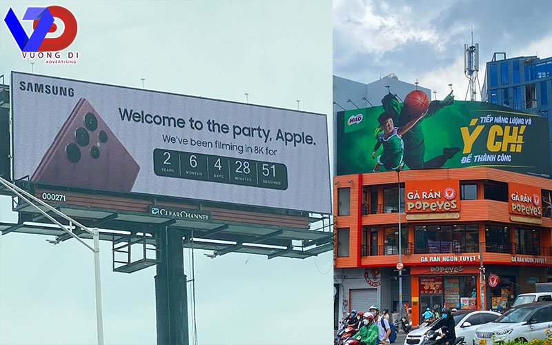 Báo giá pano quảng cáo ngoài trời tại Điện Biên