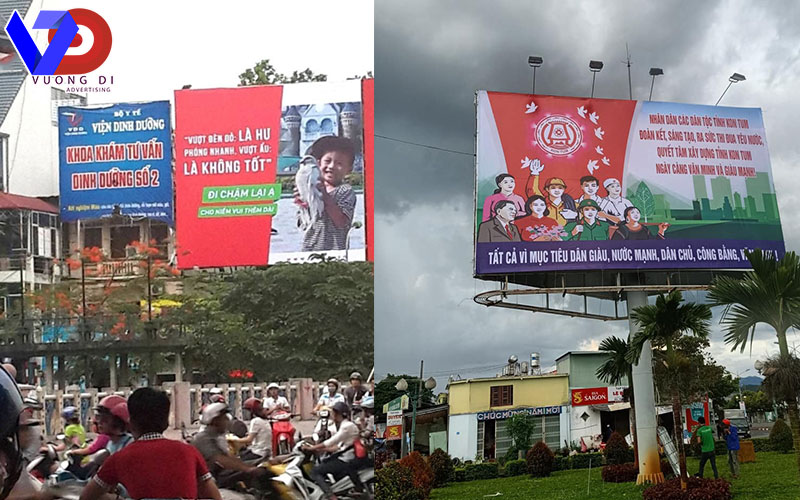 Báo giá pano quảng cáo ngoài trời tại Kon Tum mới nhất