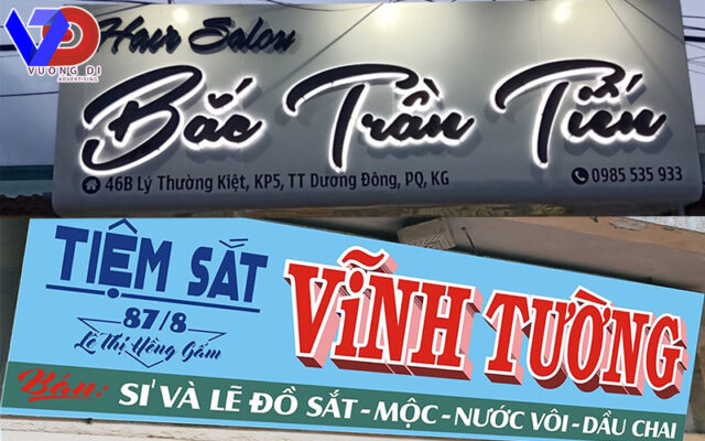 Làm bảng hiệu giá rẻ tại TPHCM 2024