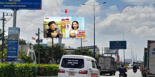 Bảng quảng cáo tại Quốc lộ 13 - Ngô Quyền, Phường Lái Thiêu, Tp Thuận An, Bình Dương