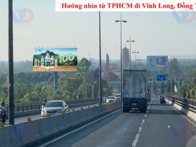 Bảng quảng cáo tại Cầu Mỹ Thuận, Xã Tân Hoà, Vĩnh Long