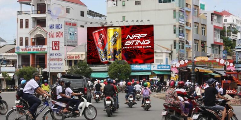Bảng quảng cáo tại Công viên Giải Phóng, Sóc Trăng Bảng quảng cáo tại Công viên Giải Phóng, Sóc Trăng