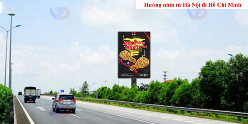 Pano quảng cáo ngoài trời tại Cao tốc Pháp Vân cầu Giẽ - Trạm thu phí Vực Vòng