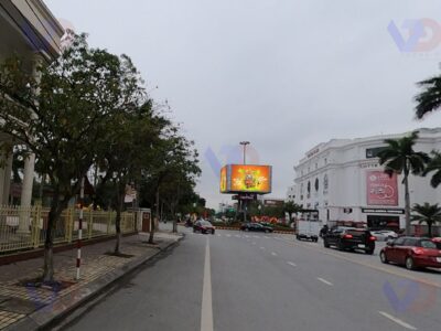 Màn hình LED quảng cáo tại Ngã 4 Lê Lợi - Lý Bôn, Thái Bình