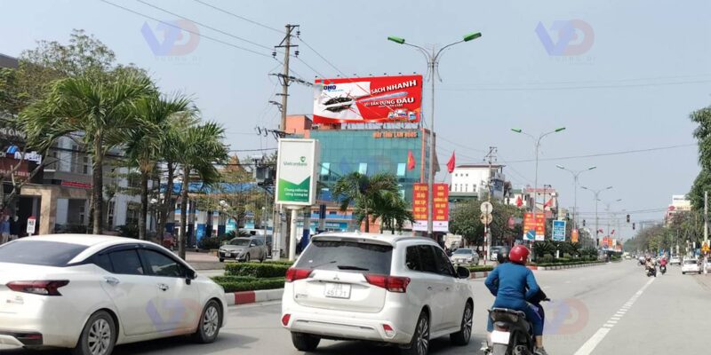 Billboard quảng cáo tại trục đường Trần Phú