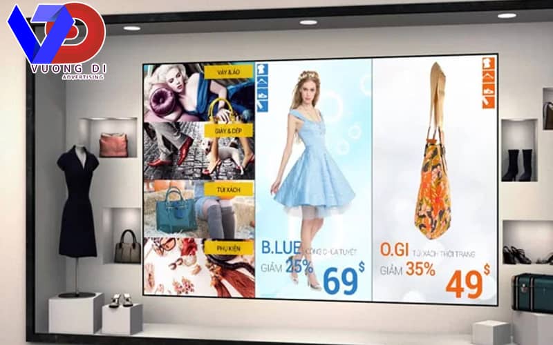 Màn hình LCD quảng cáo: Tạo sự chú ý, truyền tải thông tin hiệu quả man-hinh-quang-cao-treo-tuong